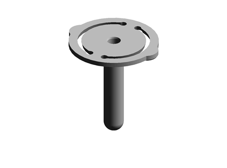 Quick-Fit Connector Plug 6.3 mm SAE J2044 1/4 in PE-LD Yellow