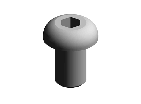 Button Head Seal Screw M10 16.0 316 Stainless Steel