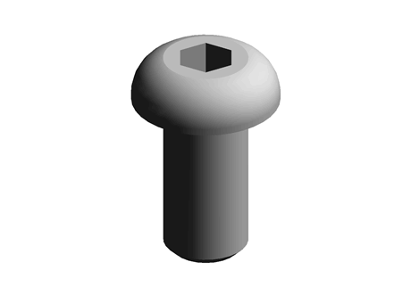 Button Head Seal Screw M10 20.0 303 Stainless Steel