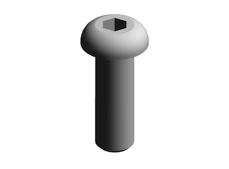 Button Head Seal Screw M10 30.0 303 Stainless Steel