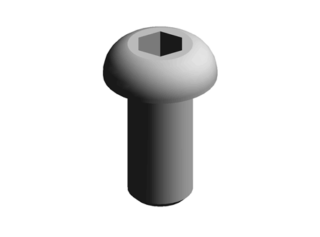 Button Head Seal Screw M12 25.0 303 Stainless Steel