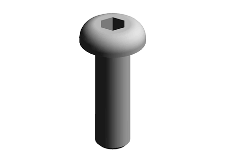 Button Head Seal Screw M3 10.0 316 Stainless Steel