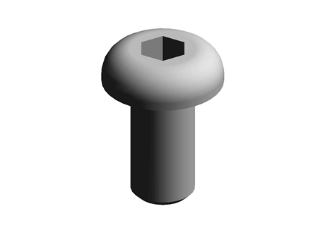 Button Head Seal Screw M3 6.0 303 Stainless Steel