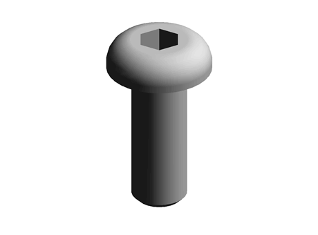 Button Head Seal Screw M3 8.0 316 Stainless Steel