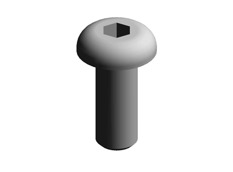 Button Head Seal Screw M4 10.0 303 Stainless Steel