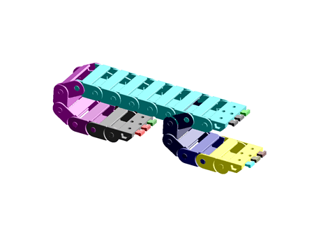 Cable Chains 10.0 mm (H) 30.0 mm (W) Black