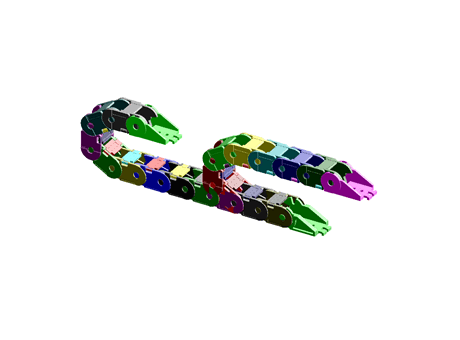 Cable Chains 15.0 mm (H) 15.0 mm (W) Black