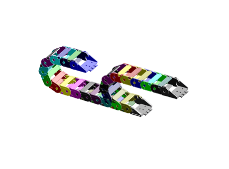 Cable Chains 15.0 mm (H) 40.0 mm (W) Black