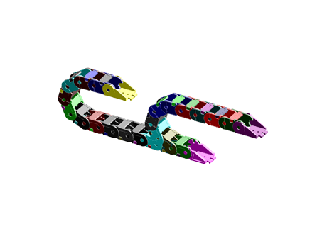 Cable Chains 15.0 mm (H) 20.0 mm (W) Black