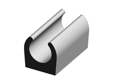 Saddle Feet Round 12.0 mm 30.0 mm LDPE