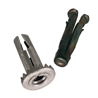 Caster Socket 50 mm - Hooded Steel Natural