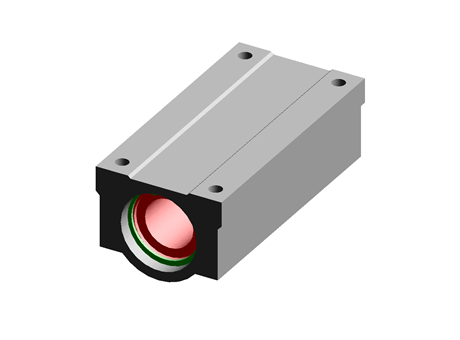 Linear Carriage 14.4 M4x8 34.0 Aluminium