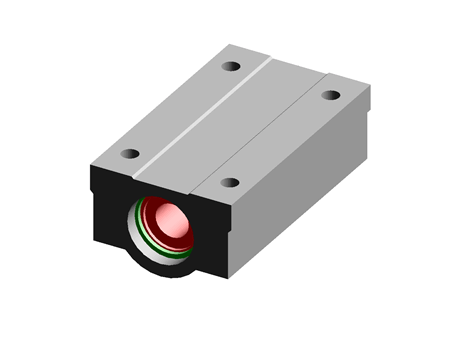 Linear Carriage 39.0 M5x10 44.0 Aluminium