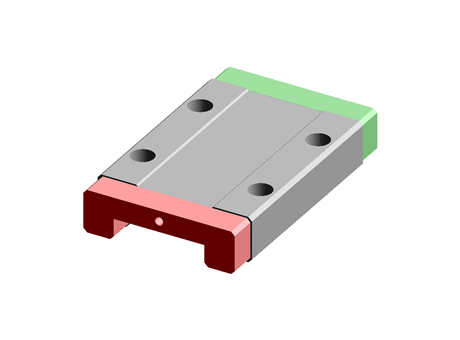 Miniature Rail Carriage 10.0 27.2 17.0 Stainless Steel