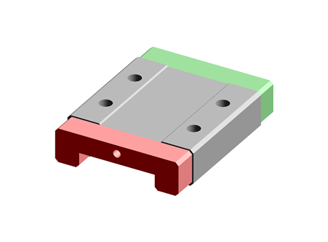 Miniature Rail Carriage 18.0 39.1 30.0 Stainless Steel
