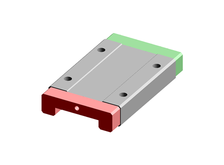 Miniature Rail Carriage 18.0 50.7 30.0 Stainless Steel