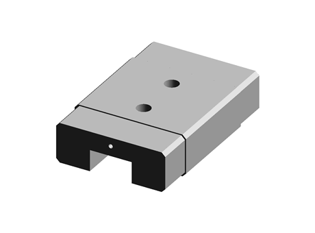 Miniature Rail Carriage 3.0 11.7 8.0 Stainless Steel