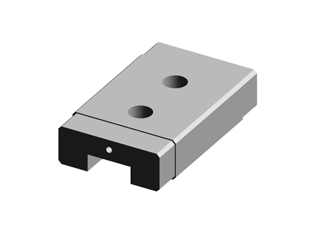 Miniature Rail Carriage 3.0 19.6 12.0 Stainless Steel
