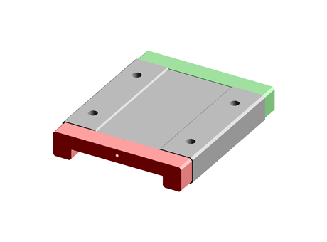 Miniature Rail Carriage 42.0 74.4 60.0 Stainless Steel