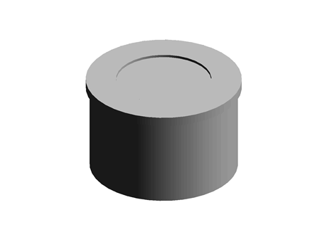 O-Ring Face Seal Cap 14.0 mm 18.0 mm Black PE-LD