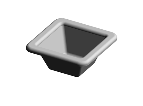 Pallet Feet  54.0 mm 54.0 mm Steel