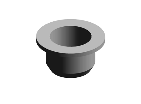 Parallel Protection Plug 10.0 mm 5.5 mm PE-LD Natural