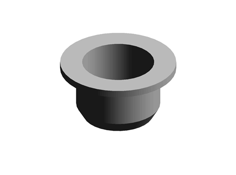 Parallel Protection Plug 10.5 mm 5.5 mm PE-LD Natural
