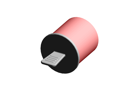 Absorbant Plug 24.6 mm (DIA) 25.0 mm (H) PP Yellow