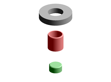 Bearing 10.0 mm 12.0 mm 12.0 mm Black