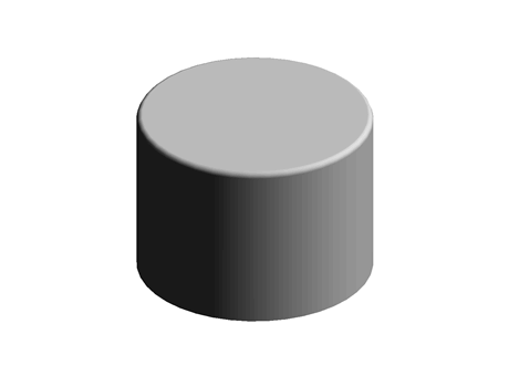 Cap 38.3 mm (ID) 27.7 mm (H) PE Yellow