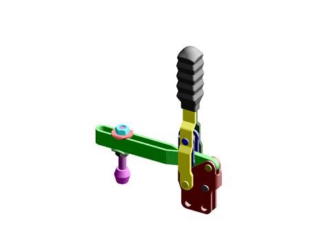 Vertical Toggle Clamp 150.0 kg Steel