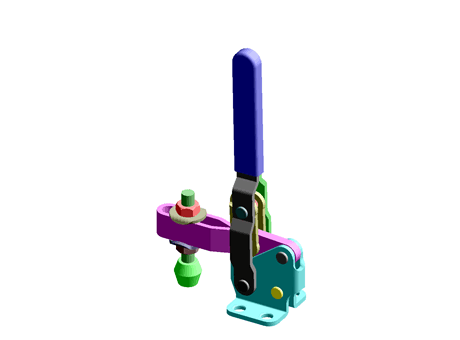 Vertical Toggle Clamp 175.0 kg Steel