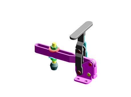 Vertical Toggle Clamp 175.0 kg Steel