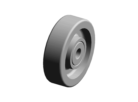 Wheel 100.0 mm (DIA) 30.0 mm 229.4 kg Cast Iron Red