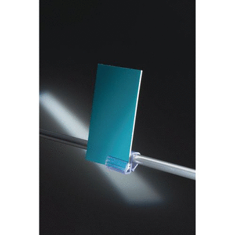 Wire Rail Ticket Fixing 25.0 mm 2.5 mm PVC