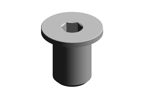 Cap Screw M10 14.0 Blackened Stainless 303