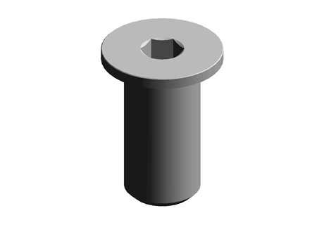 Cap Screw M10 20.0 Blackened Stainless 303