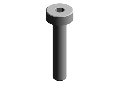 Cap Screw M2 10.0 Blackened Stainless 316