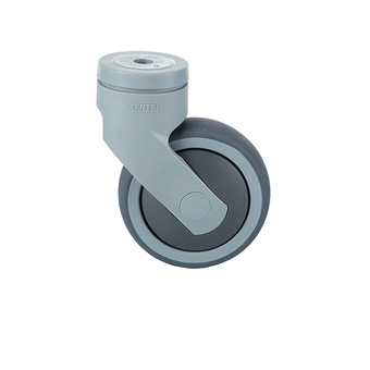 Caster 50.0 mm 35.0 kg Bolt Hole Black