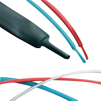 Heat Shrink Tubing 2:1 1.2 mm PO Black