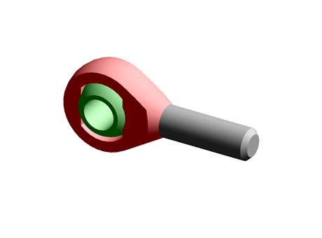 Heavy Duty Rod End 10.0 48.0 M10 Steel