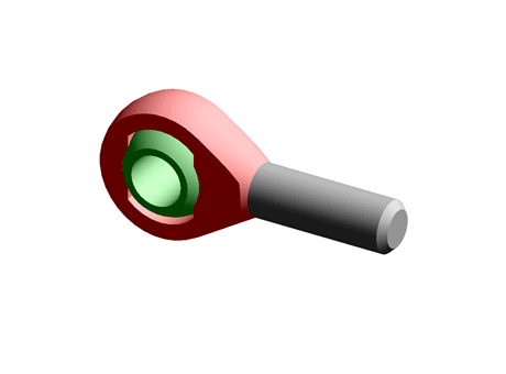 Heavy Duty Rod End 12.0 54.0 M12 Steel