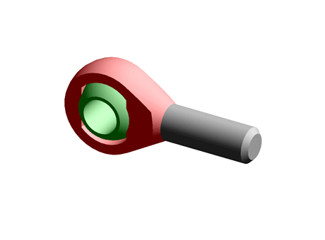 Heavy Duty Rod End 14.0 60.0 M14 Steel