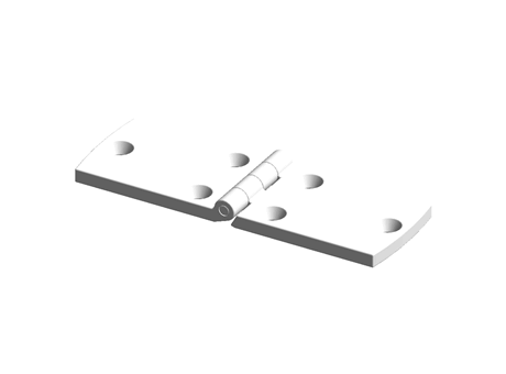 Hinge 120.0 mm 40.0 mm Nylon