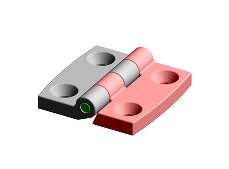 Hinge 40.0 mm 40.0 mm Nylon