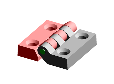 Hinge 47.5 mm 48.0 mm PA GF