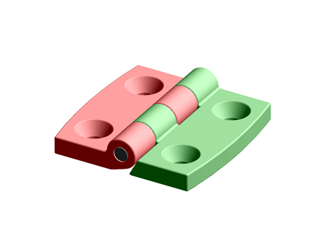 Hinge 50.0 mm 50.0 mm Nylon