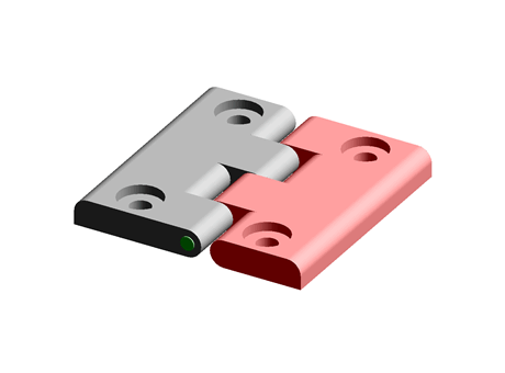 Hinge 50.0 mm 50.0 mm PA GF