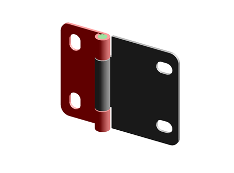 Hinge 55.0 mm 70.5 mm Stainless Steel