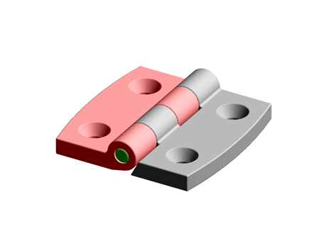 Hinge 60.0 mm 60.0 mm Nylon